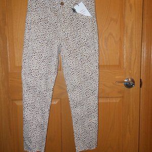 Skinnygirl by Bethenny Frankel Animal Print Jeans